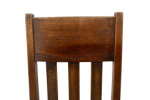 George Montague Ellwood Arts & Crafts Oak Sideboard & 8 Matching Dining Chairs - Thumbnail 29