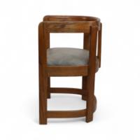 A Pair of Scottish School Armchairs of Barrell Form - Thumbnail 8