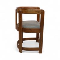 A Pair of Scottish School Armchairs of Barrell Form - Thumbnail 9