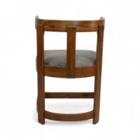 A Pair of Scottish School Armchairs of Barrell Form - Thumbnail 10