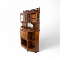 H. W. Batley, attributed. For Gregory & Co., An English Walnut Aesthetic Movement Sideboard - Thumbnail 3