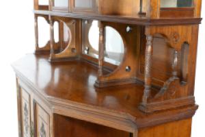 H. W. Batley, attributed. For Gregory & Co., An English Walnut Aesthetic Movement Sideboard - Thumbnail 10