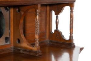 H. W. Batley, attributed. For Gregory & Co., An English Walnut Aesthetic Movement Sideboard - Thumbnail 11