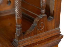 H. W. Batley, attributed. For Gregory & Co., An English Walnut Aesthetic Movement Sideboard - Thumbnail 16