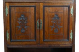 H. W. Batley, attributed. For Gregory & Co., An English Walnut Aesthetic Movement Sideboard - Thumbnail 19