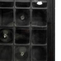 Glasgow School Green Stained Cypress Wood, Glazed Bookcase Mackintosh attributed - Thumbnail 4