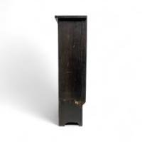 Glasgow School Green Stained Cypress Wood, Glazed Bookcase Mackintosh attributed - Thumbnail 2