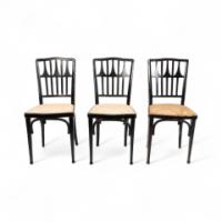 Gustav Siegel for J and J Kohn – Ebonised Bentwood Dining Chair - Thumbnail 2