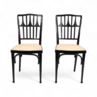 Gustav Siegel for J and J Kohn – Ebonised Bentwood Dining Chair - Thumbnail 3