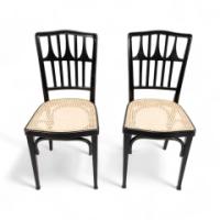 Gustav Siegel for J and J Kohn – Ebonised Bentwood Dining Chair - Thumbnail 4