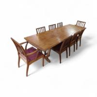 Edward Barnsley for the Rural Industries Bureau. A Walnut Dining Table