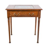 William Birch for Liberty & Co., A Good Quality Arts & Crafts Oak Chess Table - Thumbnail 2