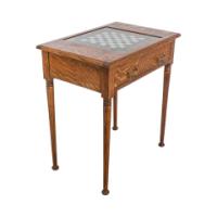 William Birch for Liberty & Co., A Good Quality Arts & Crafts Oak Chess Table - Thumbnail 3