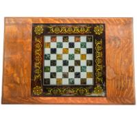 William Birch for Liberty & Co., A Good Quality Arts & Crafts Oak Chess Table - Thumbnail 9