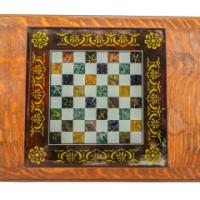William Birch for Liberty & Co., A Good Quality Arts & Crafts Oak Chess Table - Thumbnail 10