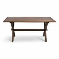 E. W. Godwin Attributed – Gothic Revival Oak Refectory Table