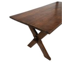 E. W. Godwin Attributed – Gothic Revival Oak Refectory Table - Thumbnail 3