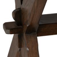 E. W. Godwin Attributed – Gothic Revival Oak Refectory Table - Thumbnail 4