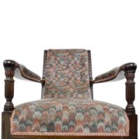 H. W. Batley, attributed. Jas Shoolbred an Aesthetic Movement Mahogany Armchair - Thumbnail 13