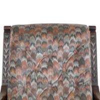 H. W. Batley, attributed. Jas Shoolbred an Aesthetic Movement Mahogany Armchair - Thumbnail 7