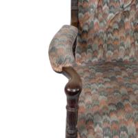 H. W. Batley, attributed. Jas Shoolbred an Aesthetic Movement Mahogany Armchair - Thumbnail 11