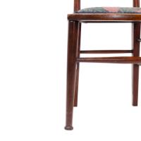 E. G. Punnett for Liberty & Co., A Walnut Side Chair with Inlaid Floral Decoration - Thumbnail 11