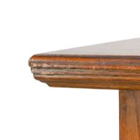 An Aesthetic Movement Oak Oblong Side Table with Ring Turned Legs, & Splayed Feet - Thumbnail 11