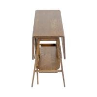 A Good Quality Arts & Crafts Oak Drop Leaf Side Table by Liberty & Co - Thumbnail 6