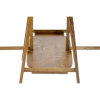 A Good Quality Arts & Crafts Oak Drop Leaf Side Table by Liberty & Co - Thumbnail 13