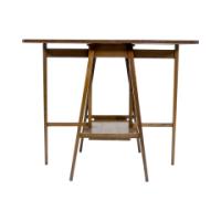 A Good Quality Arts & Crafts Oak Drop Leaf Side Table by Liberty & Co - Thumbnail 12