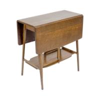 A Good Quality Arts & Crafts Oak Drop Leaf Side Table by Liberty & Co - Thumbnail 7