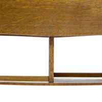 A Good Quality Arts & Crafts Oak Drop Leaf Side Table by Liberty & Co - Thumbnail 17