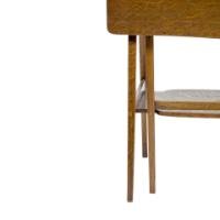 A Good Quality Arts & Crafts Oak Drop Leaf Side Table by Liberty & Co - Thumbnail 16