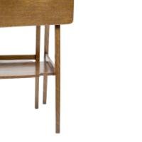 A Good Quality Arts & Crafts Oak Drop Leaf Side Table by Liberty & Co - Thumbnail 18