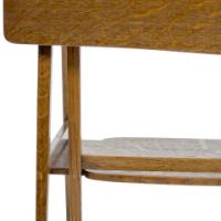 A Good Quality Arts & Crafts Oak Drop Leaf Side Table by Liberty & Co - Thumbnail 20