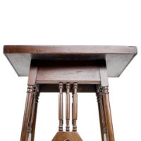 M. H. Baillie Scott for the Guild of Handicraft a Rosewood & Mahogany Side Table - Thumbnail 8