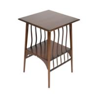 Liberty & Co., attributed. An Aesthetic Movement Walnut Side or Occasional Table with a Square Top - Thumbnail 3
