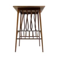 Liberty & Co., attributed. An Aesthetic Movement Walnut Side or Occasional Table with a Square Top - Thumbnail 6