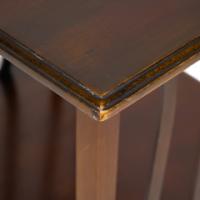 Liberty & Co., attributed. An Aesthetic Movement Walnut Side or Occasional Table with a Square Top - Thumbnail 15