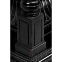 Henry W Batley Aesthetic Movement Ebonised Pedestal Stand with Carved Sunflowers - Thumbnail 5