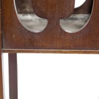 Shapland and Petter – Arts and Crafts Mahogany Plant Stand with Pierced Panels - Thumbnail 14