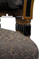 Bruce Talbert for Gillow and Co. – Aesthetic Movement Ebonised & Parcel-Gilt Settee - Thumbnail 9