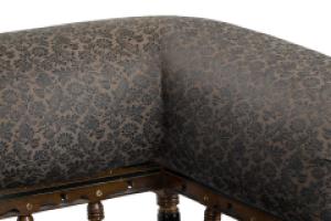 Bruce Talbert for Gillow and Co. – Aesthetic Movement Ebonised & Parcel-Gilt Settee - Thumbnail 13