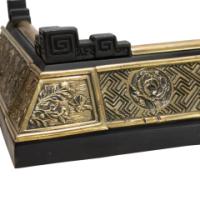 Thomas Jeckyll for Barnard Bishop & Barnard. An Aesthetic Movement Brass Fender - Thumbnail 14