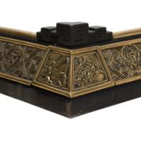 Thomas Jeckyll for Barnard Bishop & Barnard. An Aesthetic Movement Brass Fender - Thumbnail 18