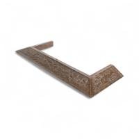 Newlyn, Cornwall. An Arts and Crafts copper fender featuring hand-hammered fish swimming through seaweed. - Thumbnail 4