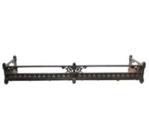 Dr. Christopher Dresser for Coalbrookdale – Aesthetic Movement Cast Iron Fire Fender - Thumbnail 2