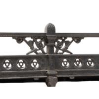 Dr. Christopher Dresser for Coalbrookdale – Aesthetic Movement Cast Iron Fire Fender - Thumbnail 5