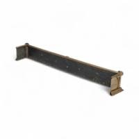 Arts and Crafts brass fender adorned with embossed floral decorations - Thumbnail 13