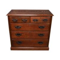 Arthur Simpson of Kendal – Arts and Crafts Oak Chest of Drawers - Thumbnail 2